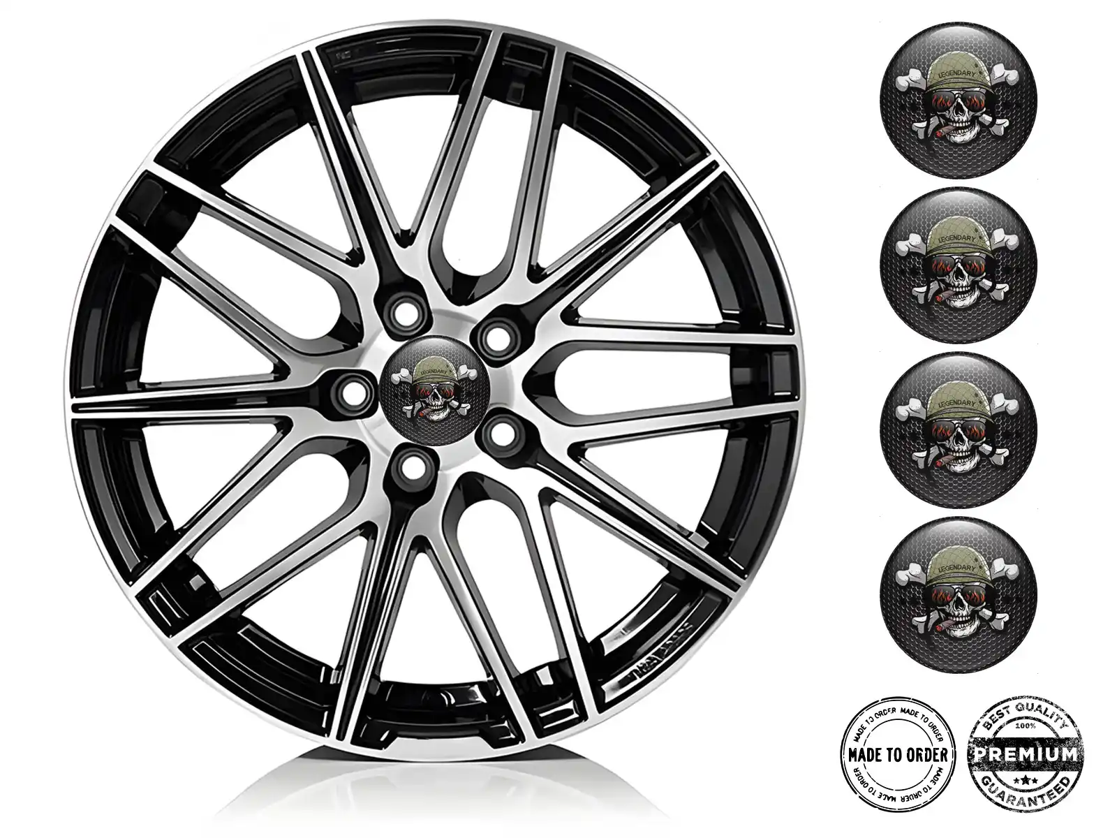 Silicone sticker Limited Edition High Quality Racing Dome